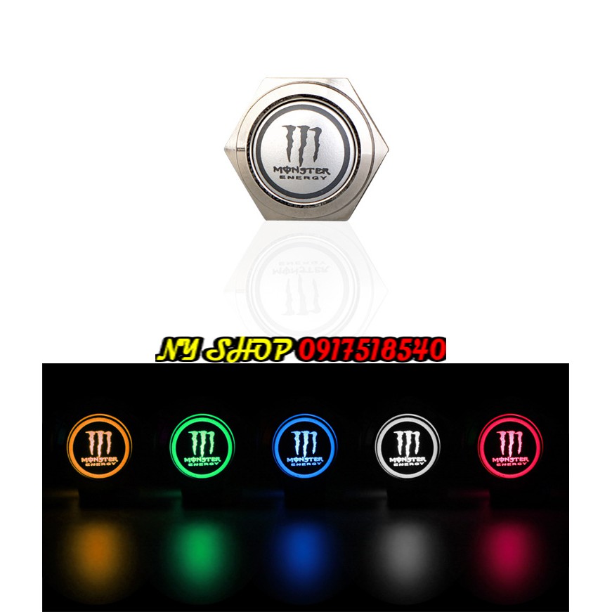 CÔNG TẮC LED LOGO ( HONDA YAMAHAMONTERPOWER) TẶNG KÈM JACK CẮM