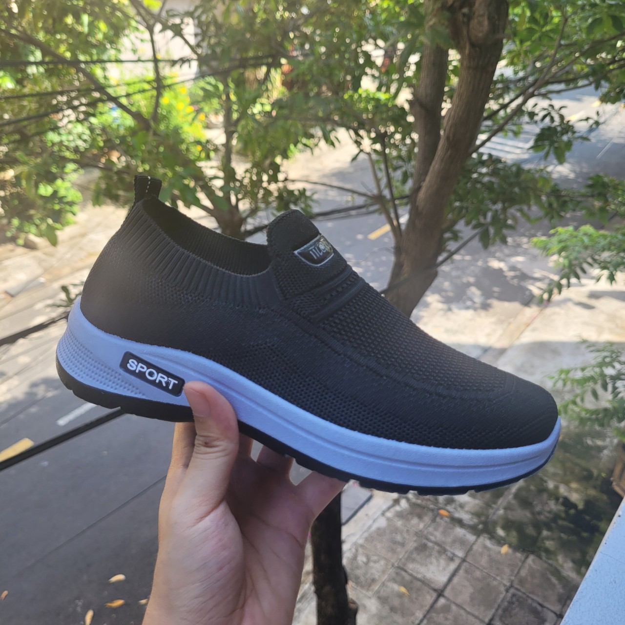 Giày thể thao nữ đế thấp Mc cannon hiện đại trẻ trung, giày lười nữ đẹp cute