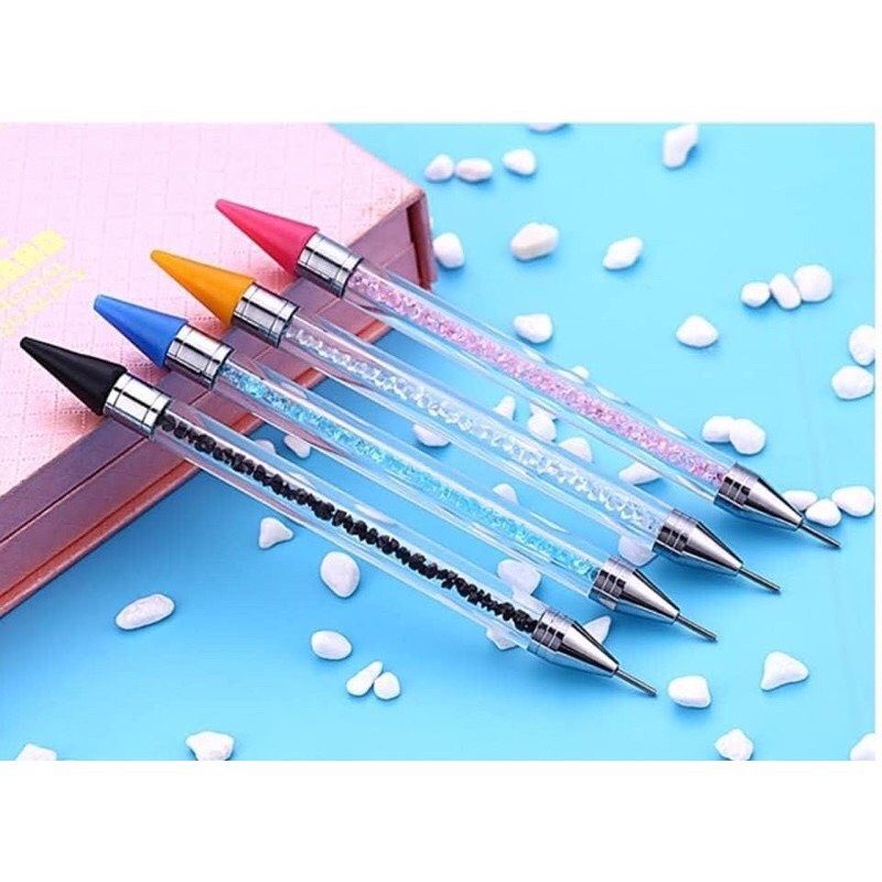 Bút chấm đá 2 đầu cao cấp, bút chấm đá nails