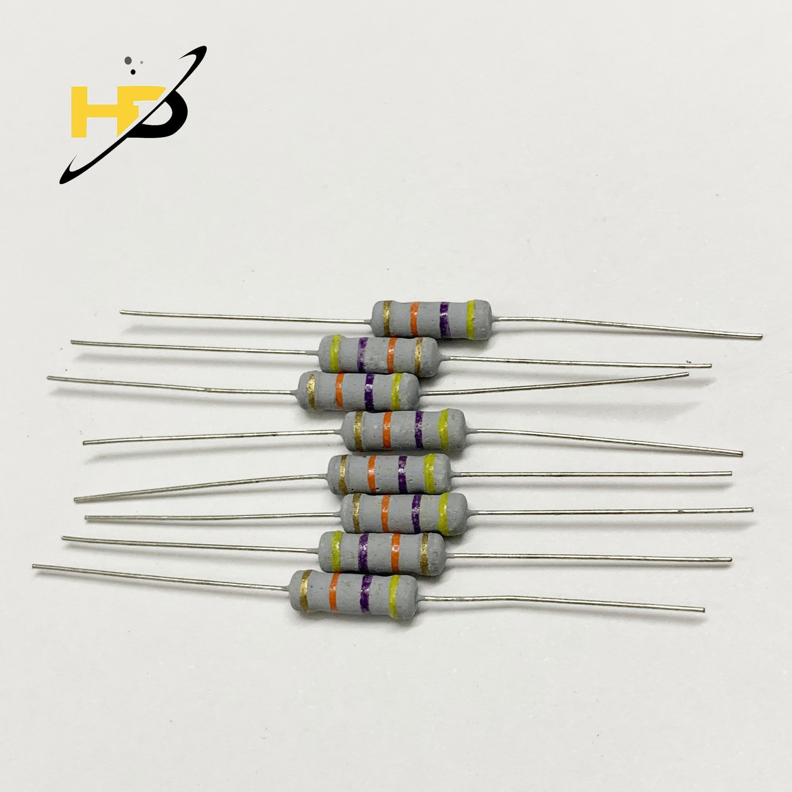 Bộ 20 chiếc điện trở công suất 47k 1w 5% 4 vòng màu
