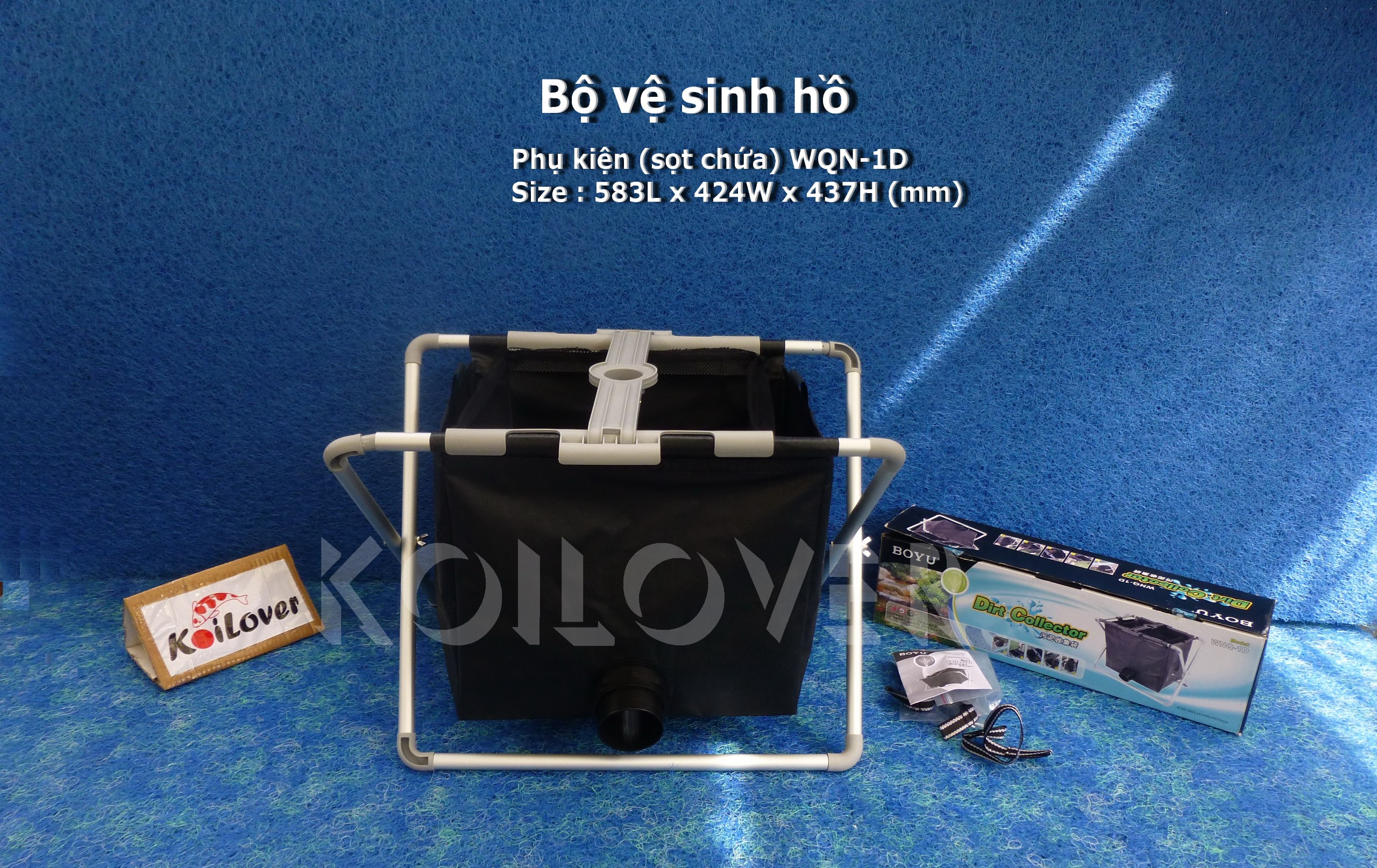 Máy vệ sinh hồ Koi : JEBAO & BOYU