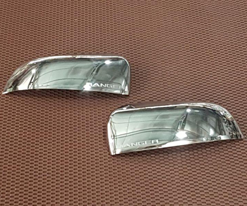 Bộ ốp gương chiếu hậu Ford Ranger (gương không có đèn Xi nhan)