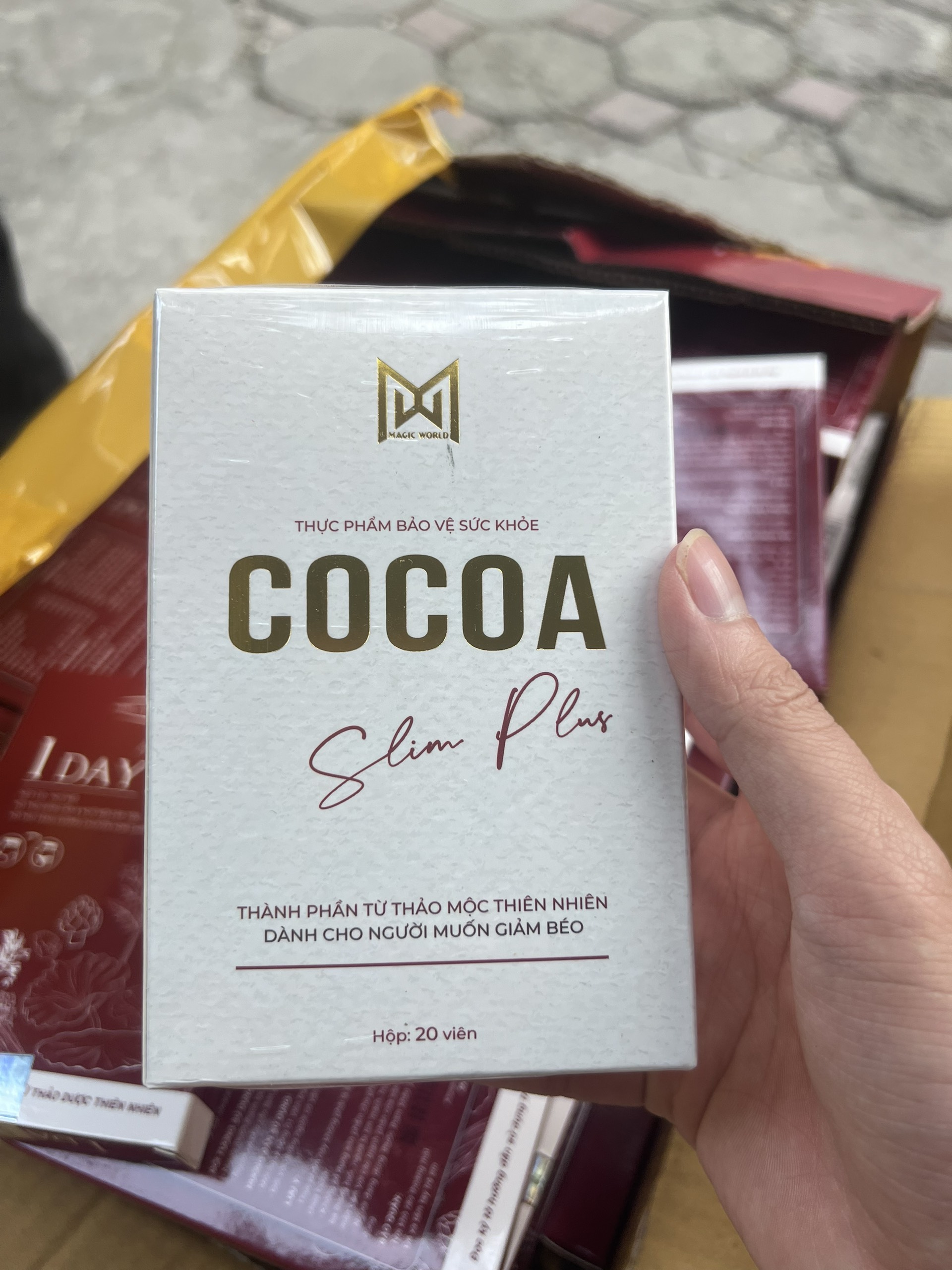 Giảm cân cocoa slim plus chính hãng