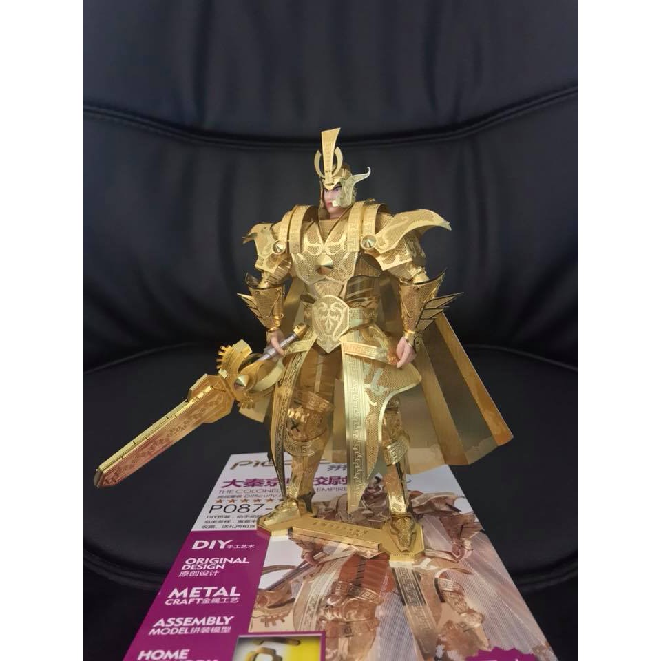 Mô hình 3D kim loại lắp ráp Piececool Triệu Tử Long [Chưa lắp]