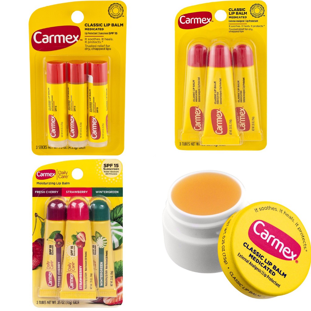 [US] Son Carmex nhiều loại