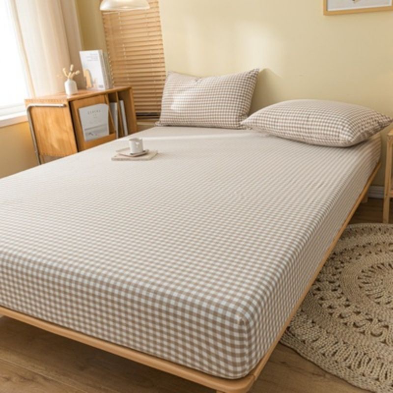 Bộ ga gối 3 món poly cotton được chọn màu