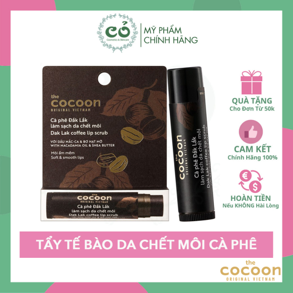 [HCM]Tẩy tế bào chết môi Cocoon cà phê Đắk Lắk cam kết hàng đúng mô tả chất lượng đảm bảo an toàn đến sức khỏe người sử dụng đa dạng mẫu mã màu sắc kích cỡ nhập khẩu