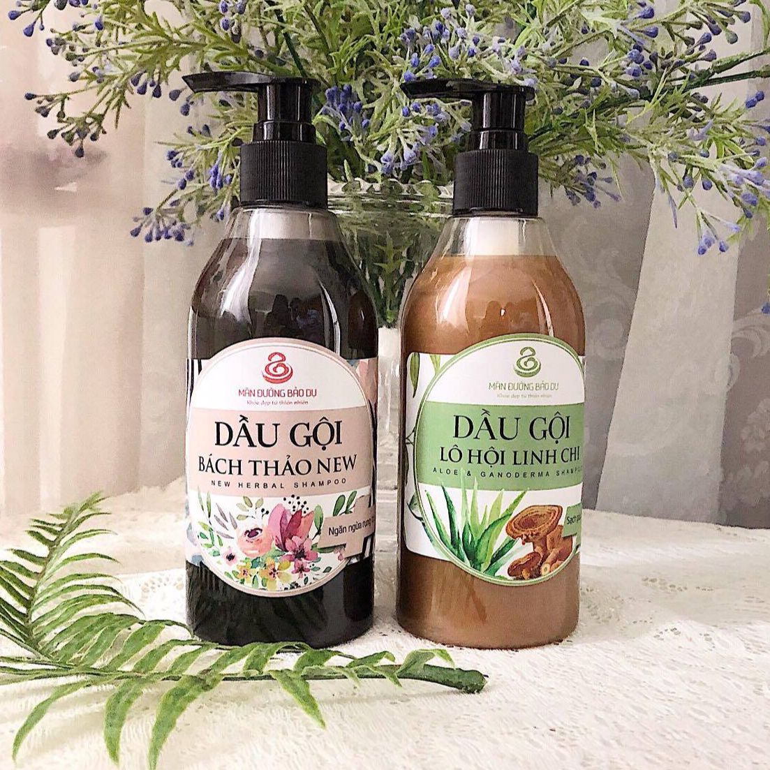 Aloe vera herbal shampoo and shampoo prevent hair loss hair growth stimulation warranty 300ml bottle-authentic safemall