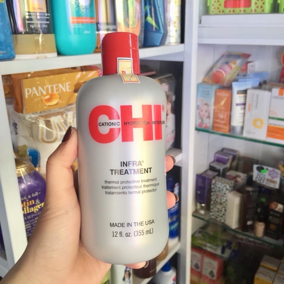 Bộ dưỡng tóc CHI Infra cho tóc khô và hư tổn 355mlx2 + 177ml