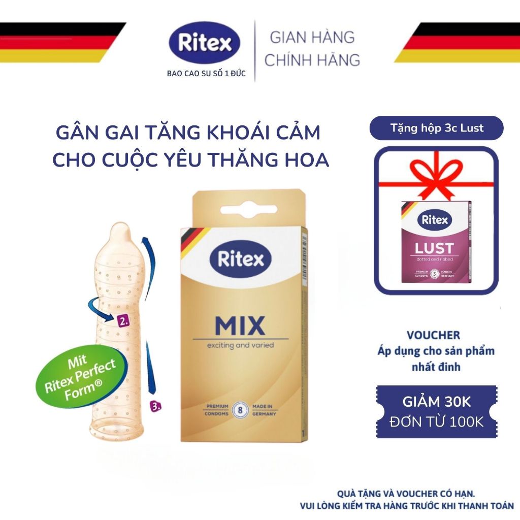 BAO CAO SU RITEX SORTIMENT - SIÊU PHỐI HỢP 5in1, (HỘP 10 CHIẾC)