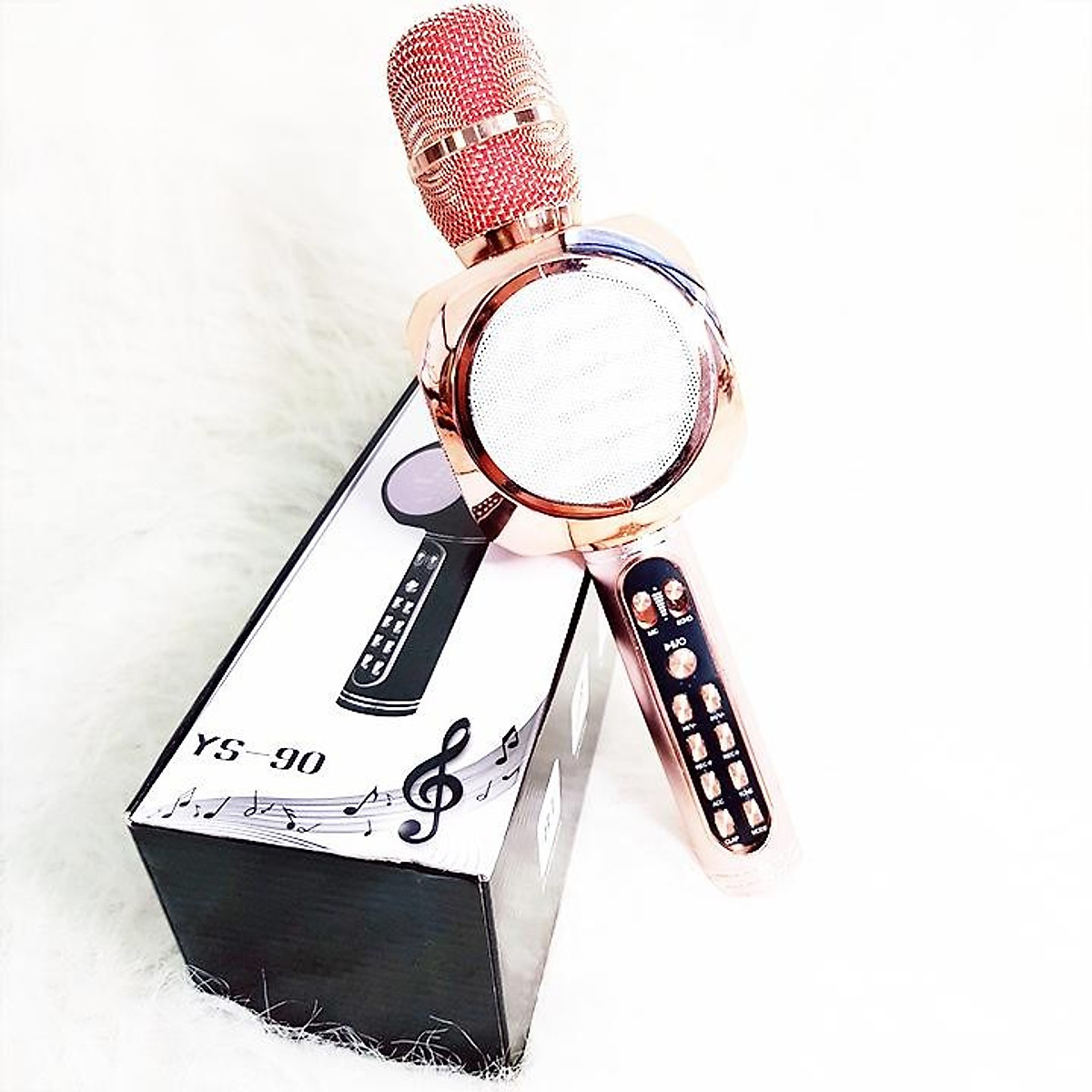 Mic Hát Karaoke Bluetooth YS90 (Giao Màu Ngẫu Nhiên)