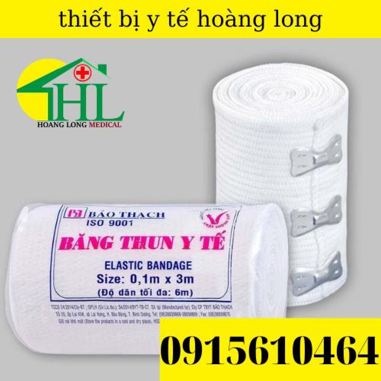 Băng thun y tế các size Bảo Thạch
