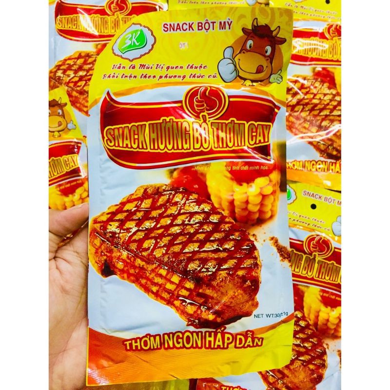 [HCM](COMBO) 1 Bịch 50 Gói Bò Xé Cay Loại Ngon