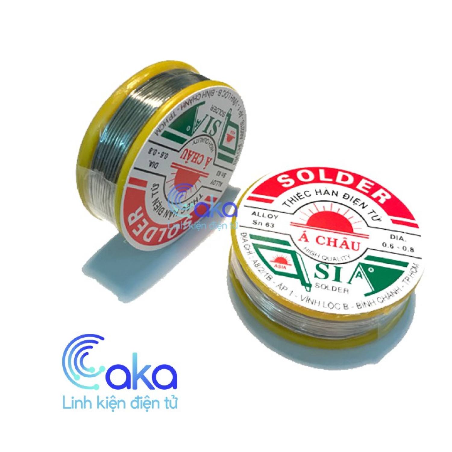 Thiếc hàn á châu 0.8mm sn63 pb37 16g solder wire