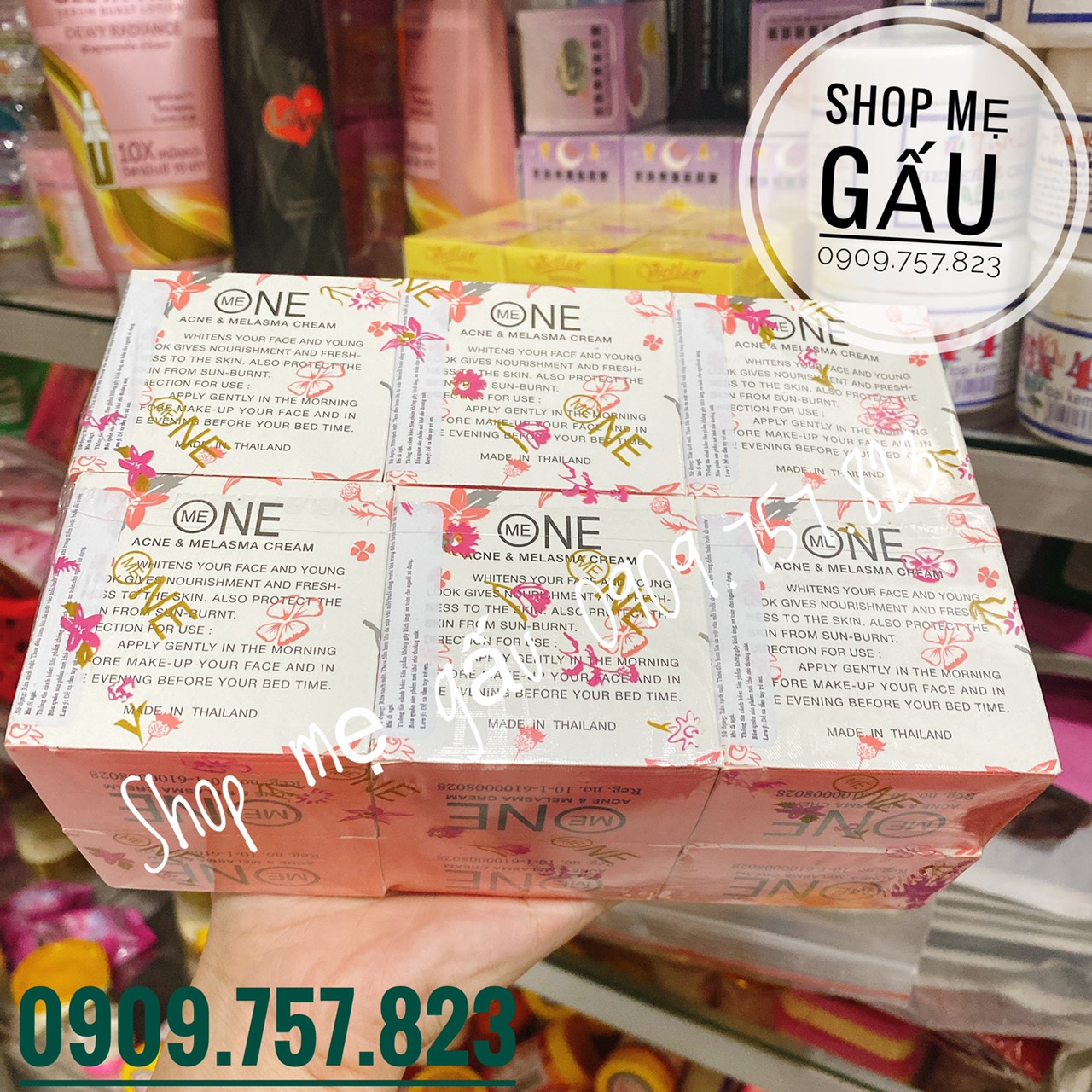 Sỉ lố 12 hộp Kem trắng da ONE thái lan