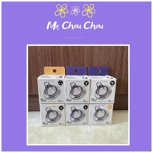 Núm Ti OU Wish Nội Địa Hàn Quốc - Núm Ti Mềm
