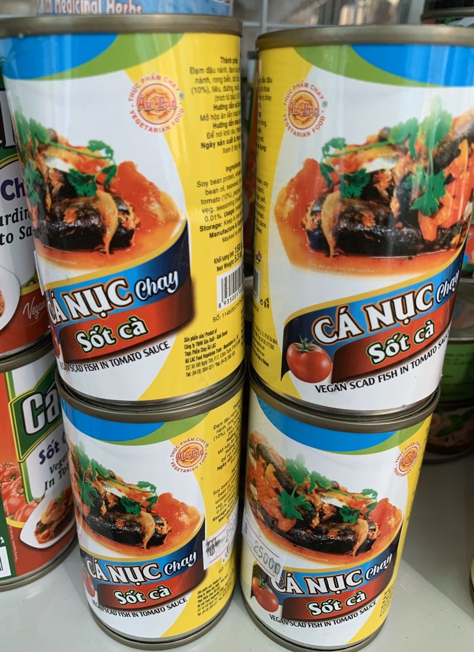 Cá nục chay sốt cà