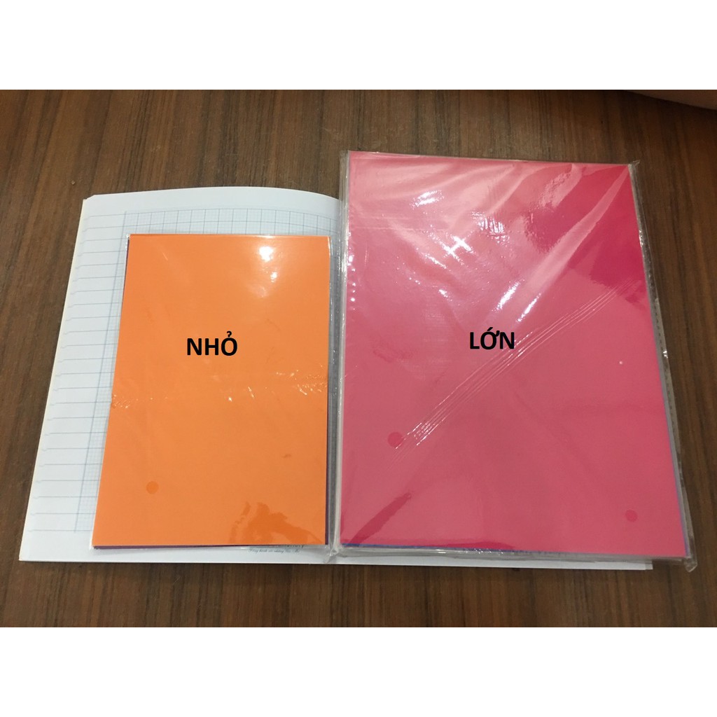Set 3 Xấp Giấy Thủ Công Thường (Không Có Keo Sẵn)