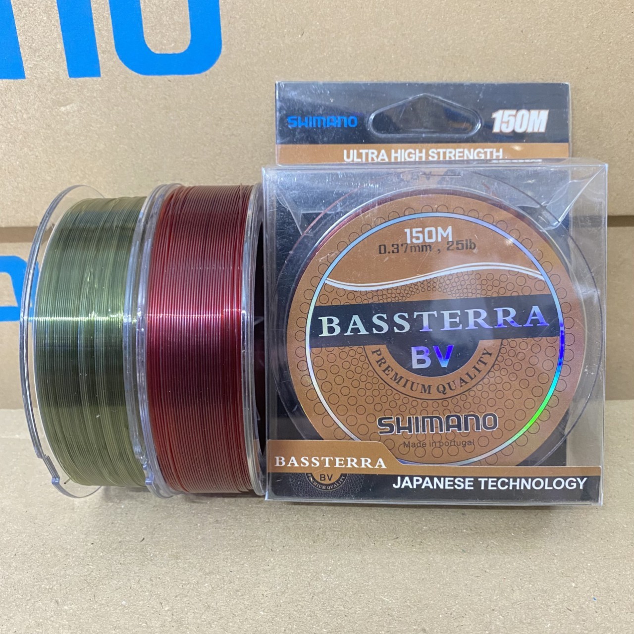 Cước câu Shimano Bassterra BV dài 150M tải cá khoẻ