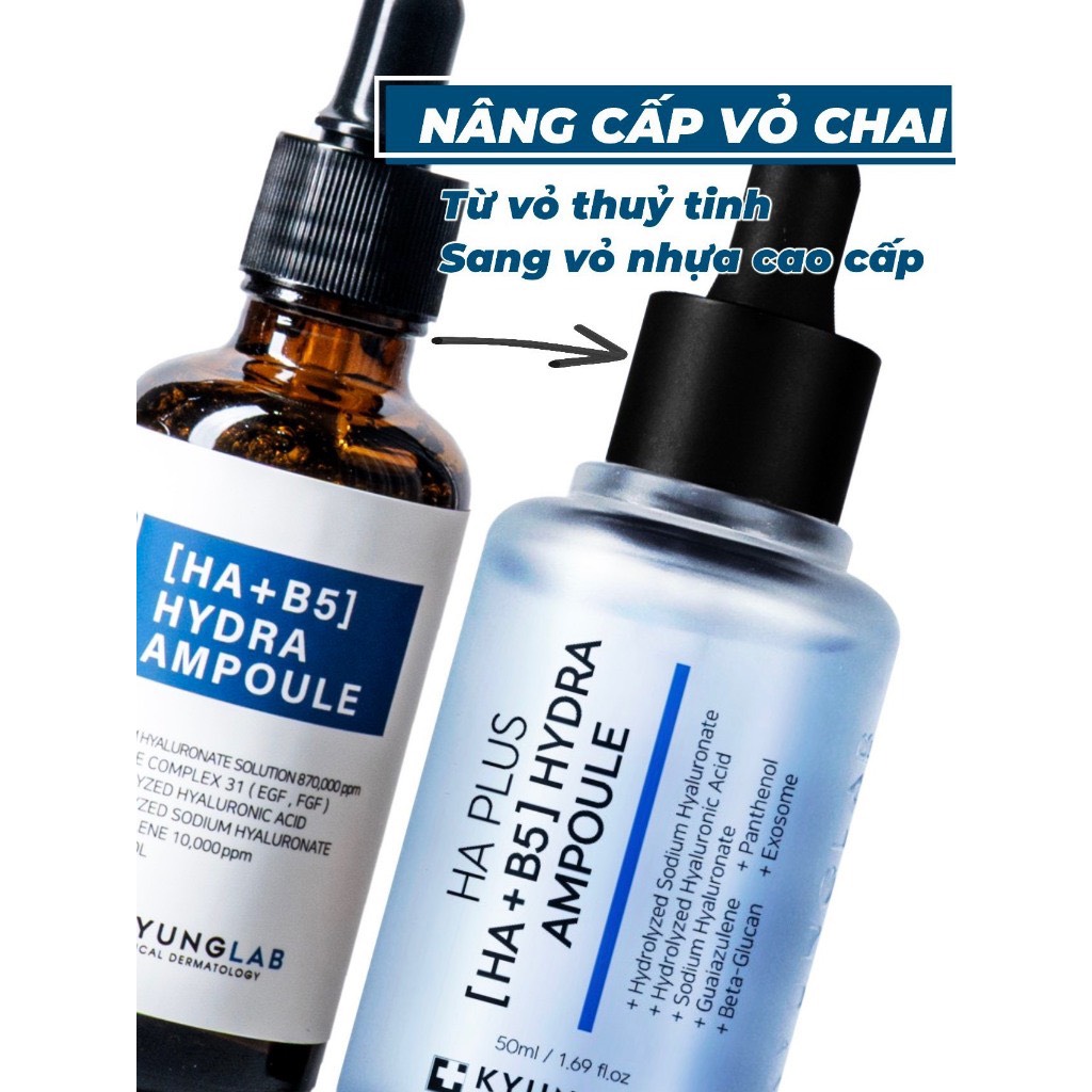 Serum HA + B5 Hydra KYUNGLAB căng bóng da 50ml Hàn Quốc
