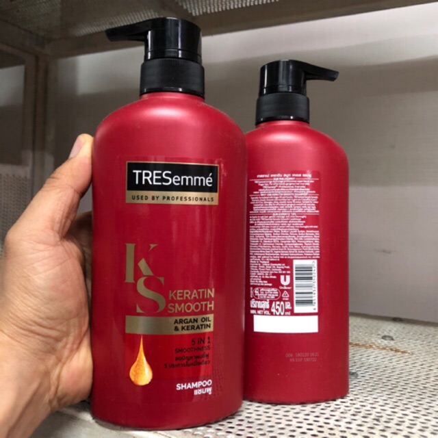 Dầu gội Tresemme đỏ của Thái Lan 450ml