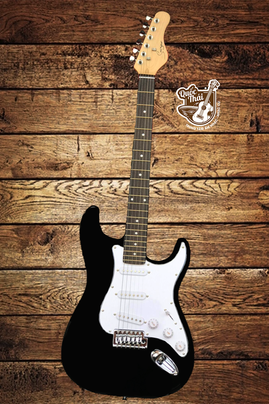 Đàn Guitar Solo Điện Dallas 3 mobin