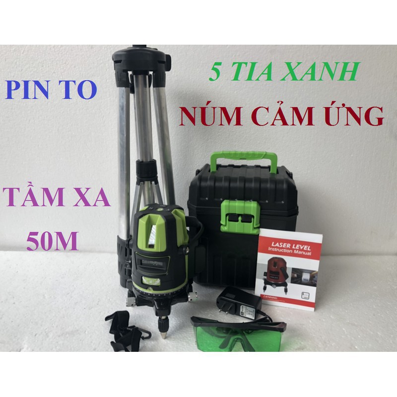 Máy Cân Bằng Laser 5 Tia Xanh