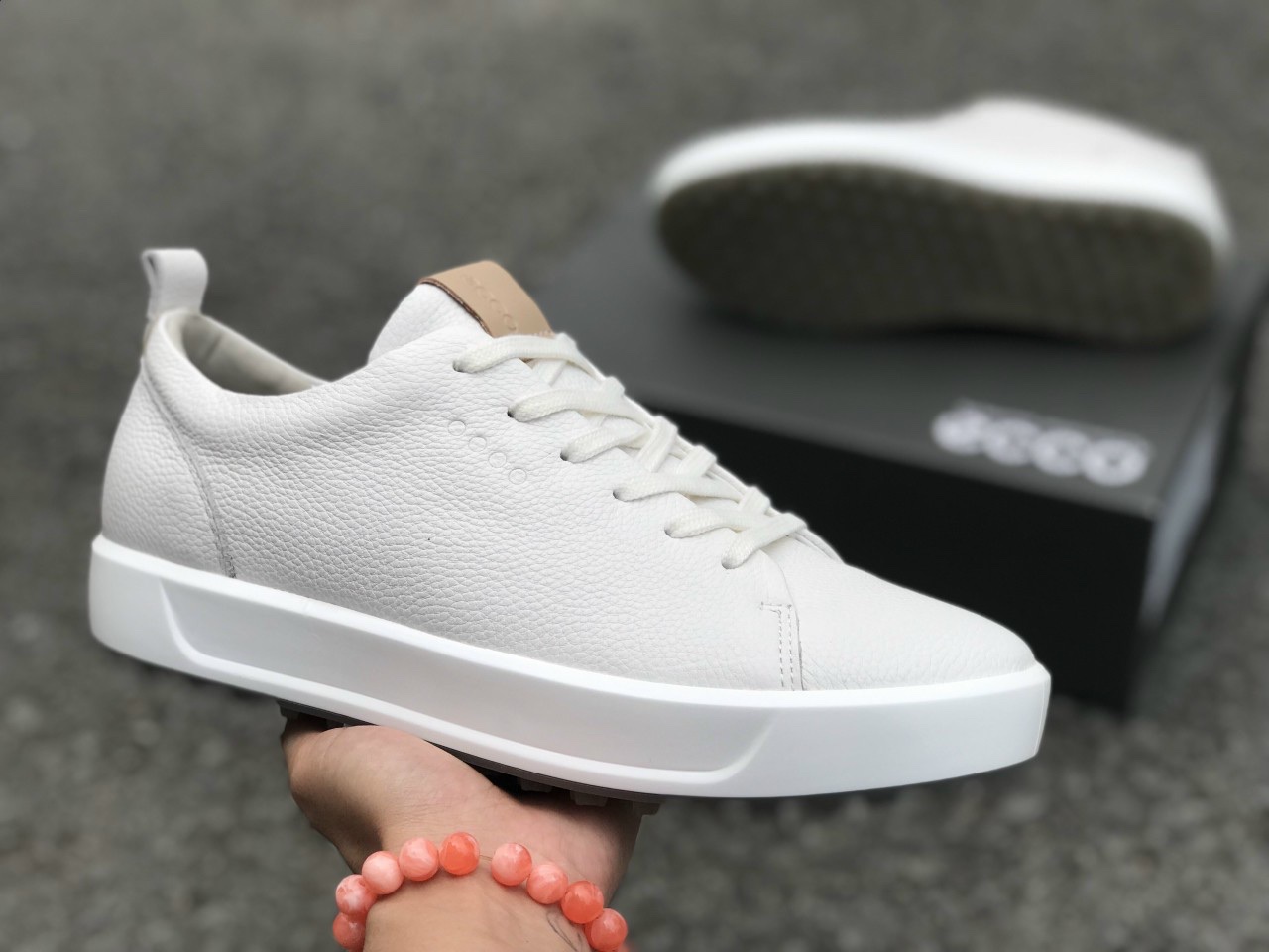 Socks gift - Freeship - Ecco  Golf Shoes Unisex [Leather] [ Waterproof]