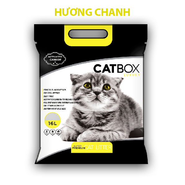 Cát vệ sinh cho mèo Catbox 8l 16l