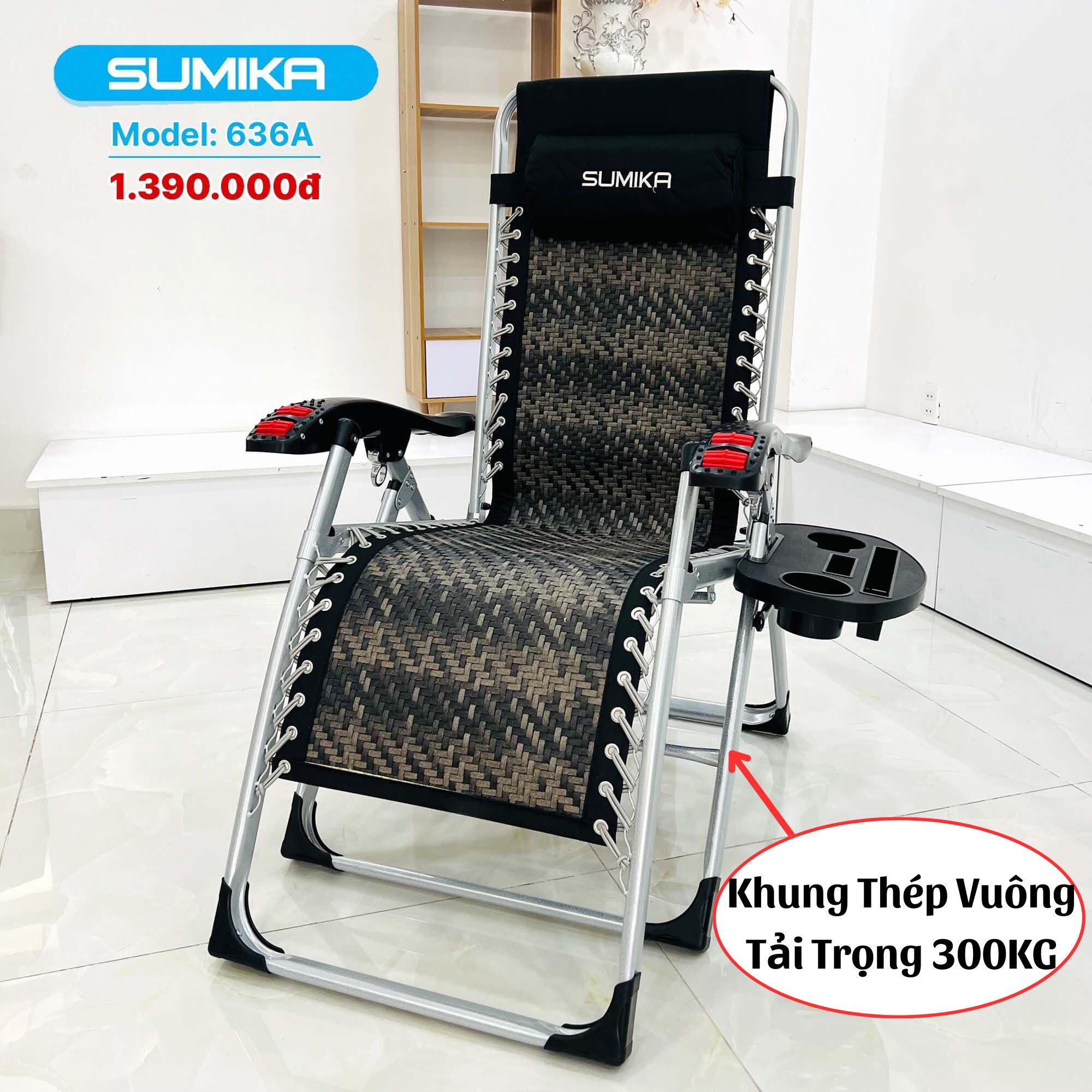 GHẾ THƯ GIÃN SUMIKA SK636A .