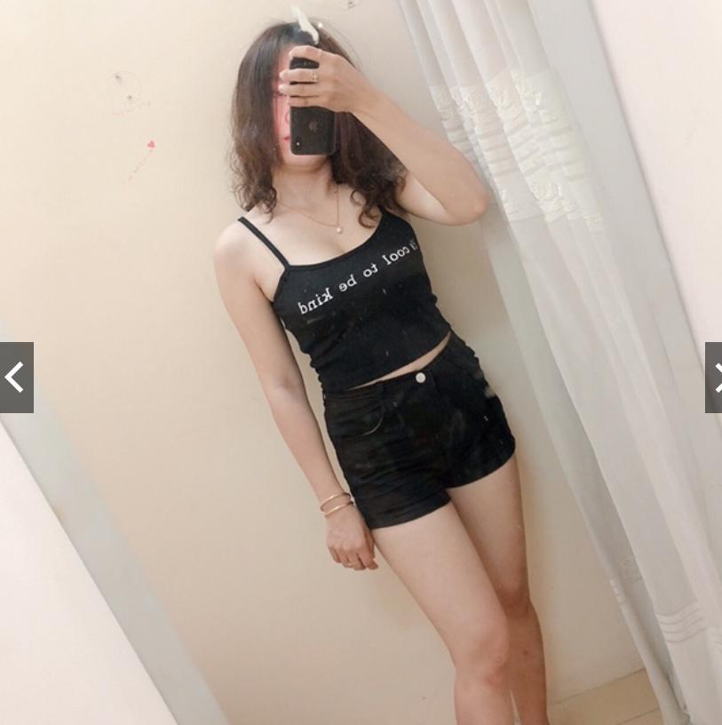 Áo thun 2 dây nữ