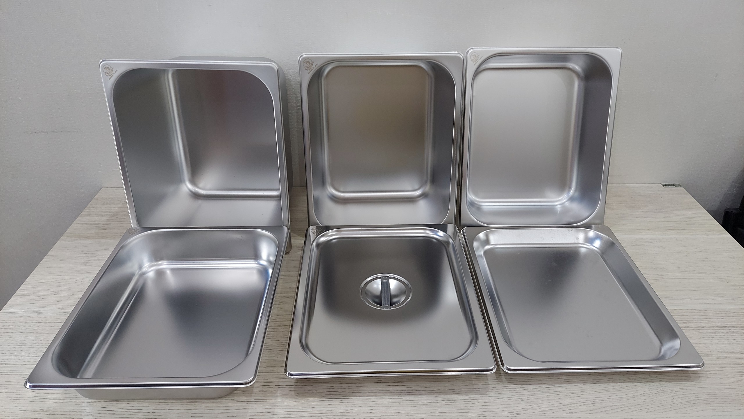 Khay inox GN 1/2 đựng thực phẩm buffet nhiều kích thước
