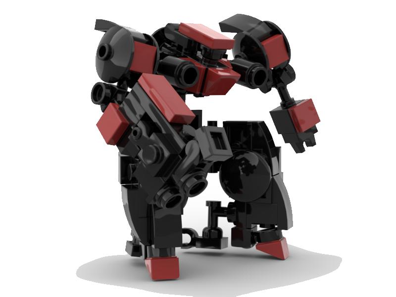 Đồ chơi lắp ráp Non Lego Moc Mech Heller