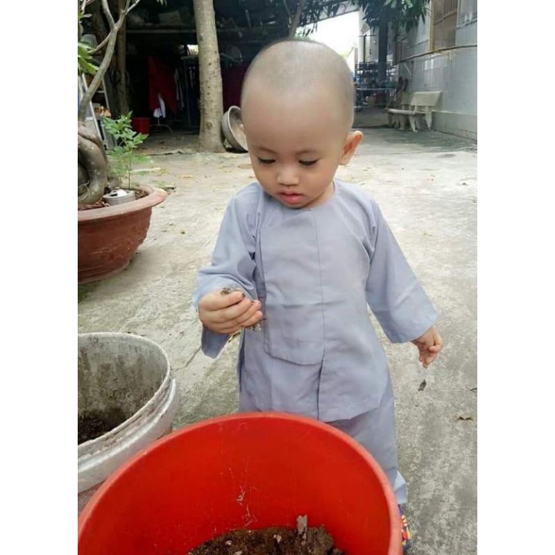 Đồ  lam Đi chùa  cho bé # vạc Hò