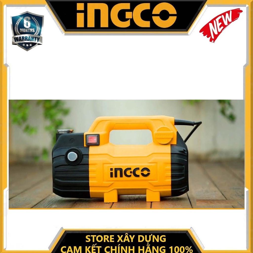 Máy xịt rửa 1500w 100bar ingco hpwr15028 - hàng chính hãng