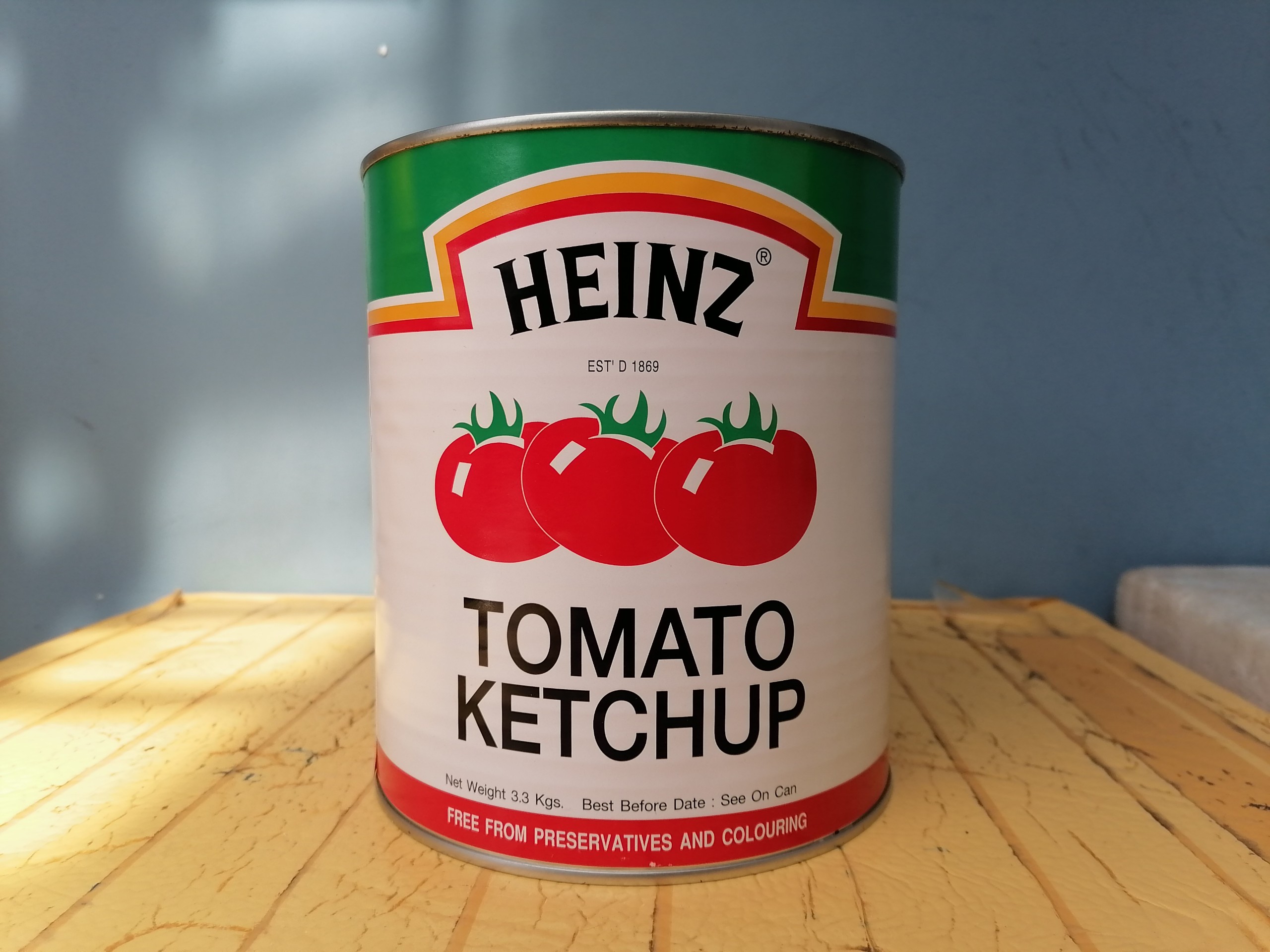 HỘP LỚN 3.3Kg TƯƠNG CÀ CHUA Thailand HEINZ Tomato Ketchup halal nvt-hk5