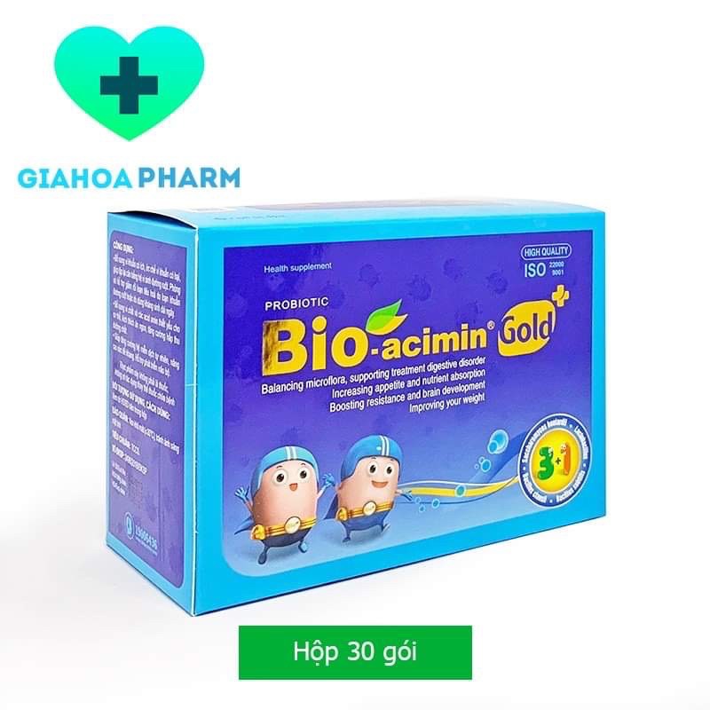 Bio-Acimin Gold+ - Cốm vi sinh giúp tiêu hoá khoẻ trẻ ăn ngon