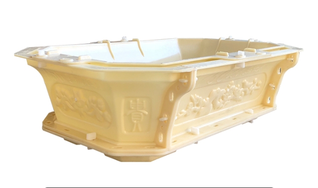 Khuôn đúc chậu hình chữ nhật 35cm