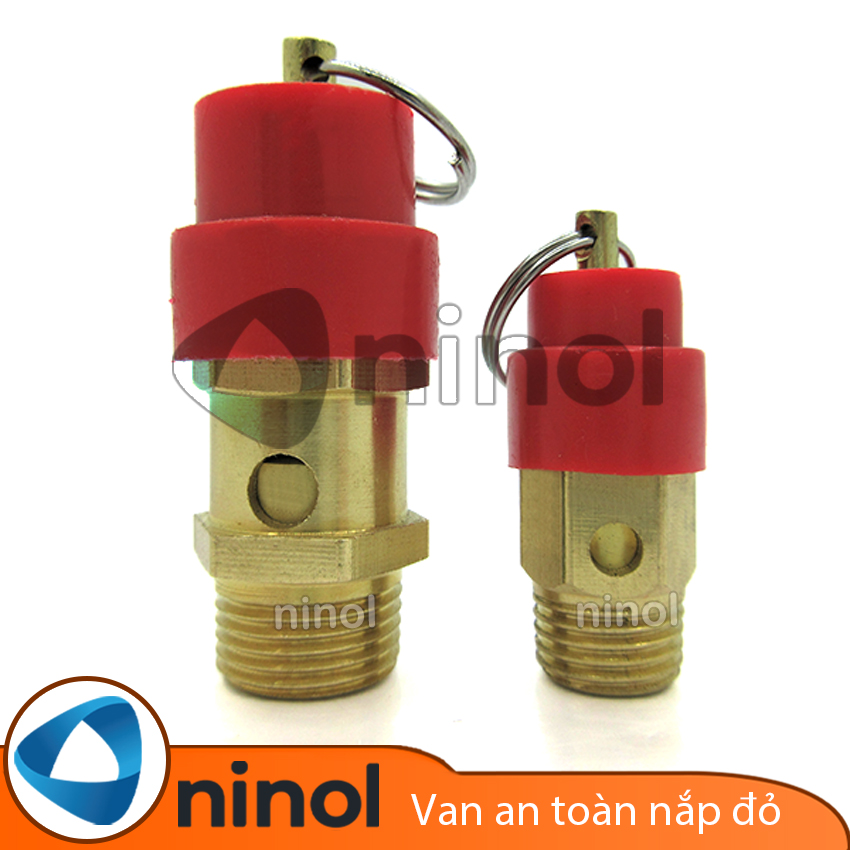 Van xả khí nén nắp đỏ tự chỉnh