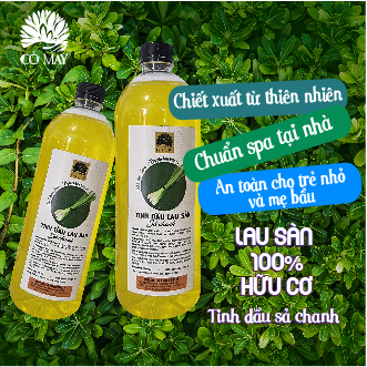 Nước Lau Sàn Sả Chanh, hữu cơ khử mùi đuổi muỗi và côn trùng 1000ml