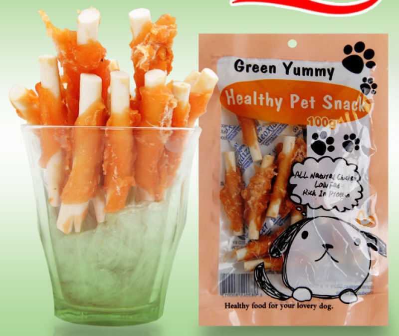 THỨC ĂN CHO CHÓ XƯƠNG VỊ GÀ TÚI 100G