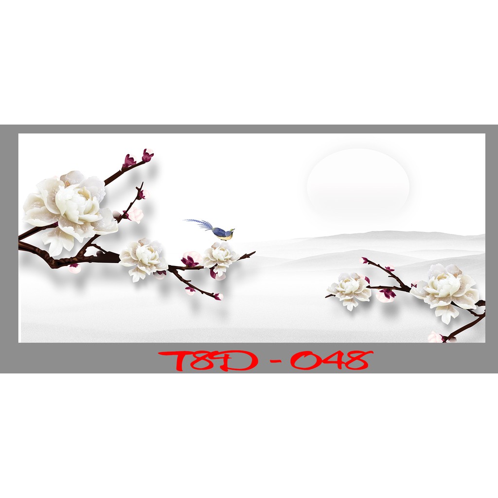 Tranh 3d bể cá mã t8d-048 kt