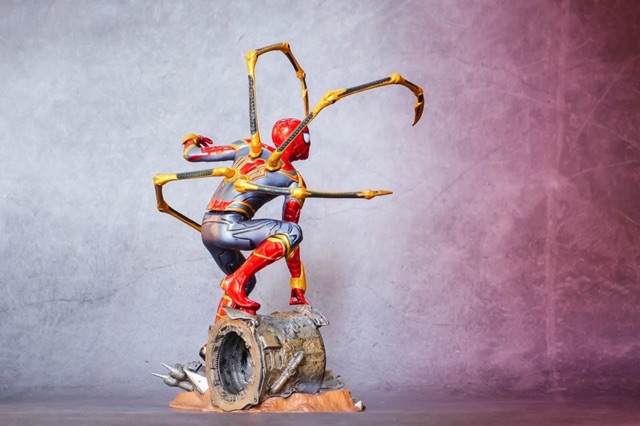 Tượng Ironspider cực đẹp mô hình Marvel