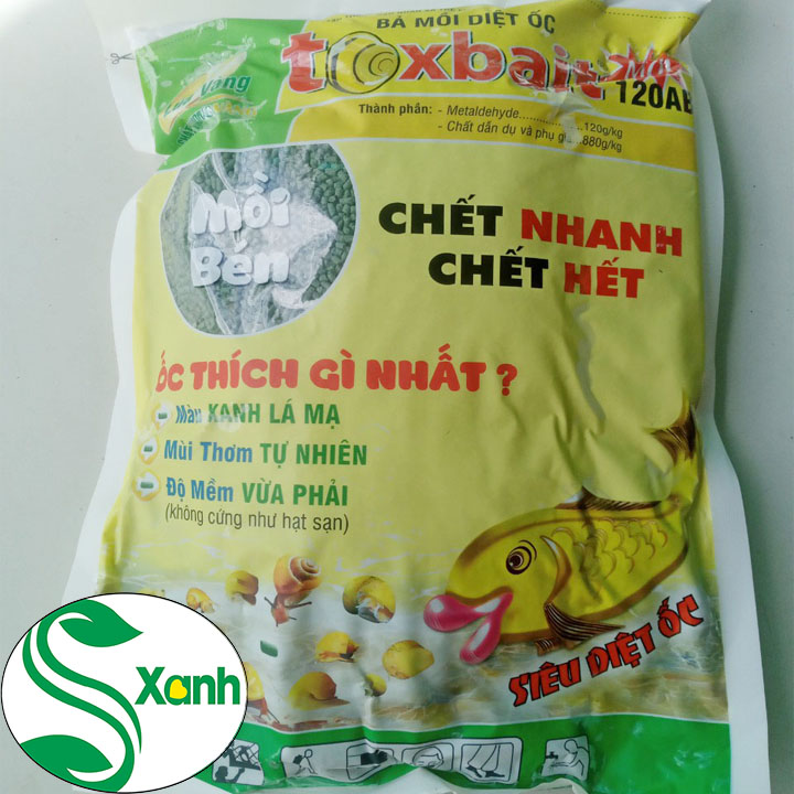 Thuốc Trừ Ốc Tobaxit Mới 120AB - Túi 1kg