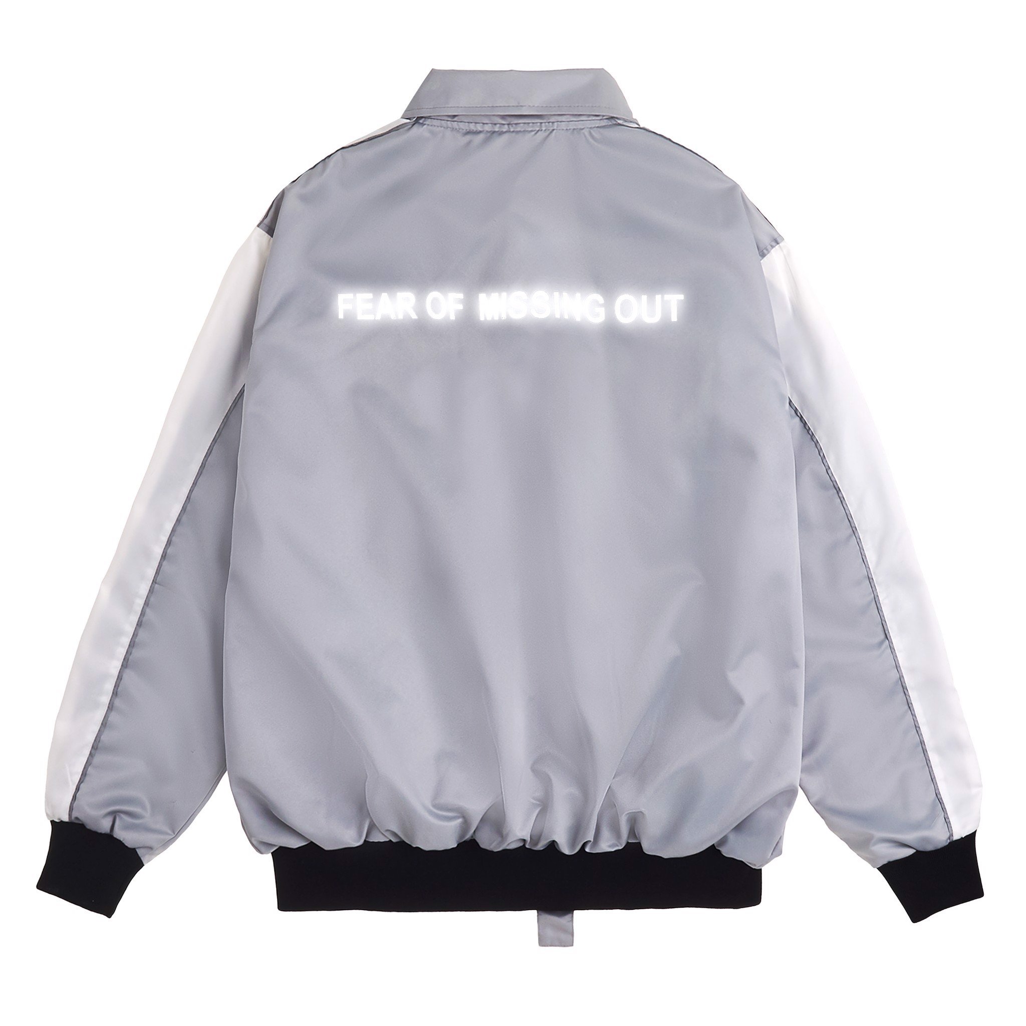 FOMO Áo khoác dù Unisex DRAWSTRING JACKET