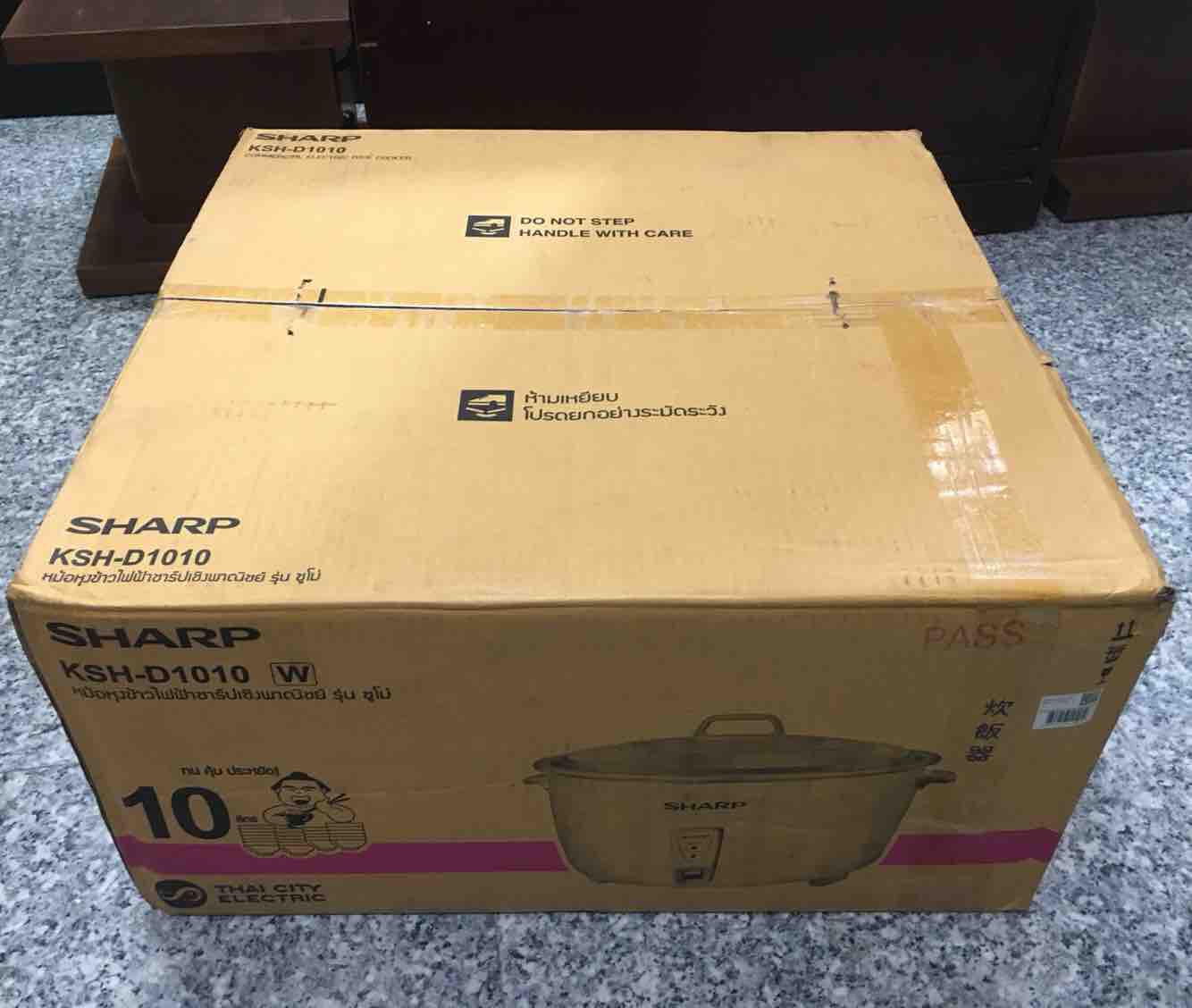 Nồi cơm điện Sharp 10lít  KSH-D1010 hàng nhập Thái Lan