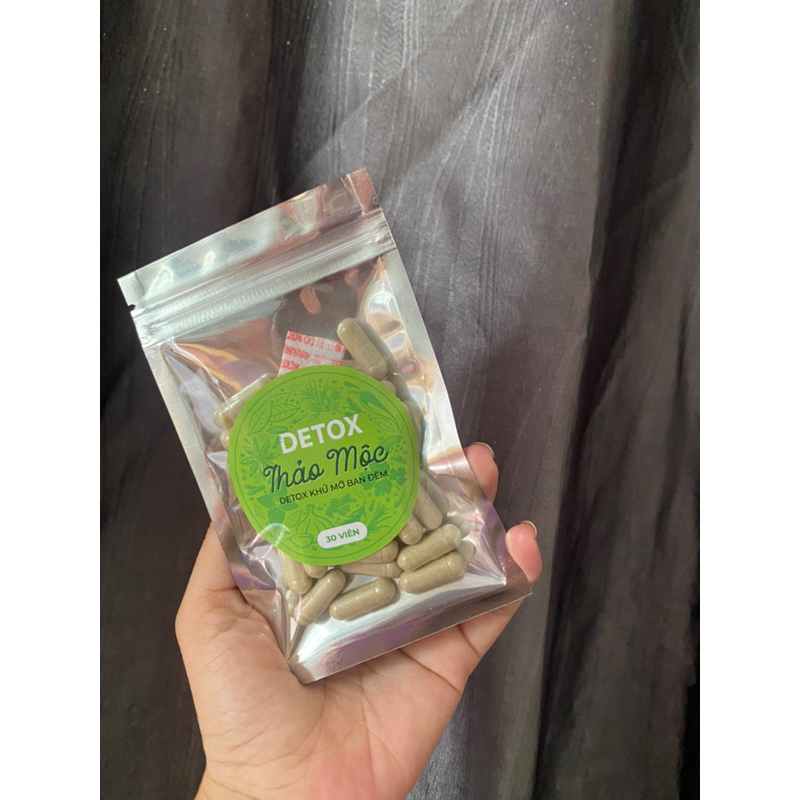 Viên cốt mỡ bụng khử mỡ detox bạn đêm