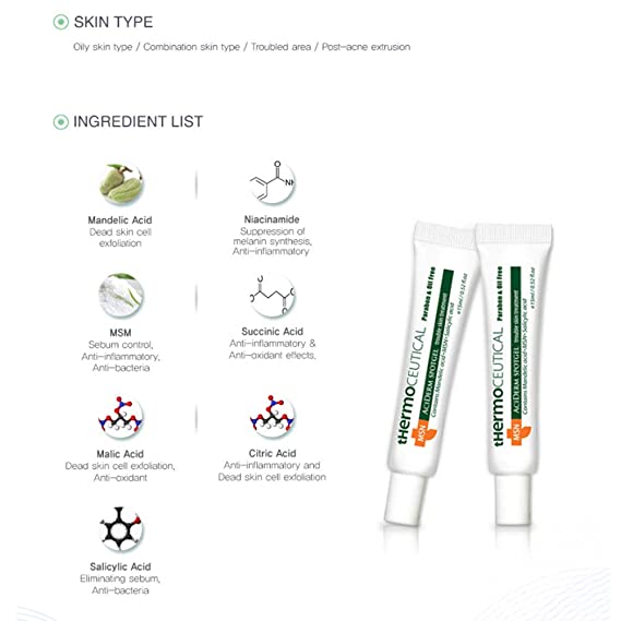 [HÀNG NHẬP KHẨU] Kem Giảm Mụn, Sáng da tHermoCeutical MSN Aciderm Spotgel (15ml)