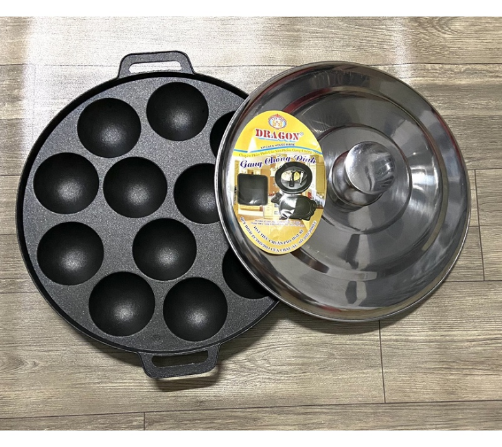 [HCM]Khuôn đổ bánh khọt 12 lỗ Vạn Lợi