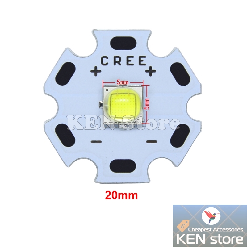 Bóng led, chip led, nhân led thay thế XML2 U2 10W 3V - 3,7V DC dùng cho đèn pin, đèn trợ sáng